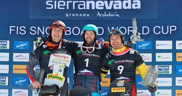 Lucas Eguibar domina de principio a fin la copa del mundo SBX de Sierra Nevada