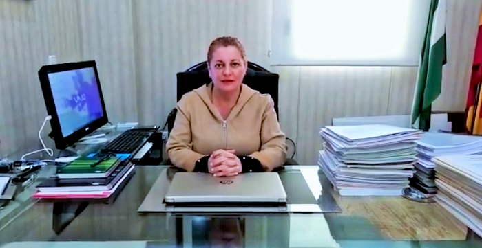 María Eugenia Rufino, alcaldesa de Salobreña