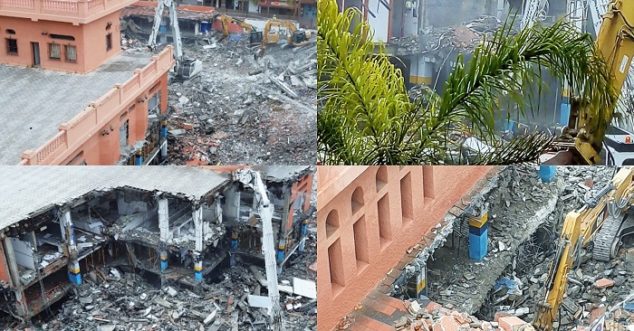 Demolición mercado municipal de Almuñécar