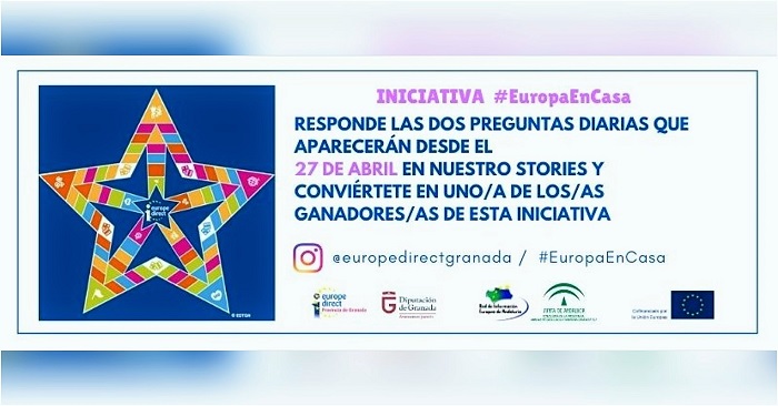 Diputación celebrará el Día de Europa con dos actividades dirigidas a escolares para participar desde casa