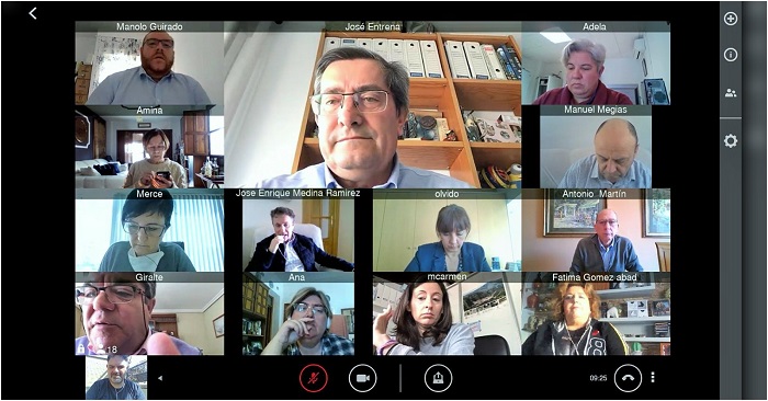 Diputación vuelve a celebrar juntas de gobierno, comisiones y plenos mediante videoconferencia