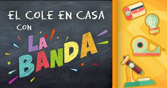 Educación y Canal Sur TV ponen en marcha 'El cole en casa con La Banda'