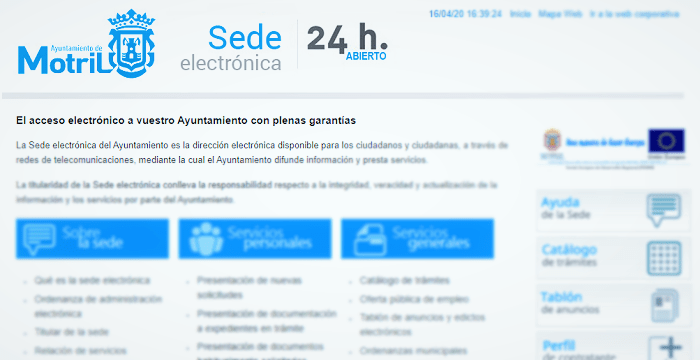 Sede Electrónica Ayuntamiento de Motril