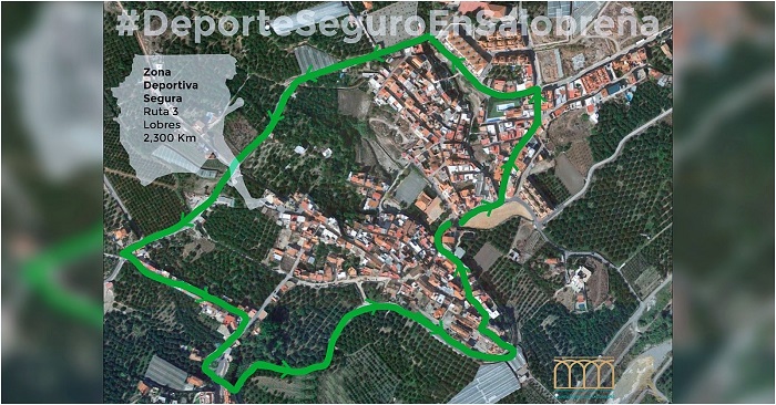 El Ayuntamiento de Salobreña propone 3 rutas diseñadas para practicar deporte y pasear de manera segura