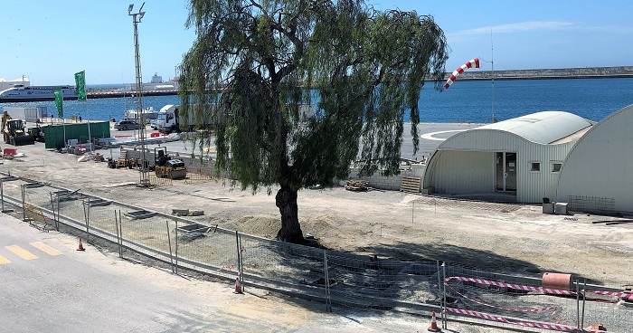 El Puerto espera tener concluida este mes la obra de remodelación del vial principal que mejora la accesibilidad