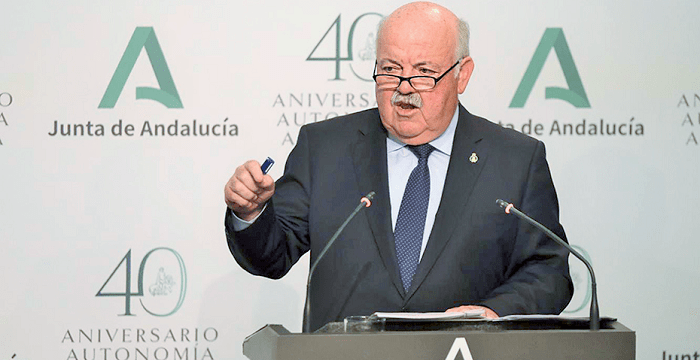 Jesús Aguirre, consejero de Salud y Familias