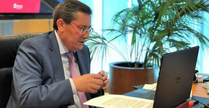 José Entrena Ávila, presidente de la Diputación de Granada