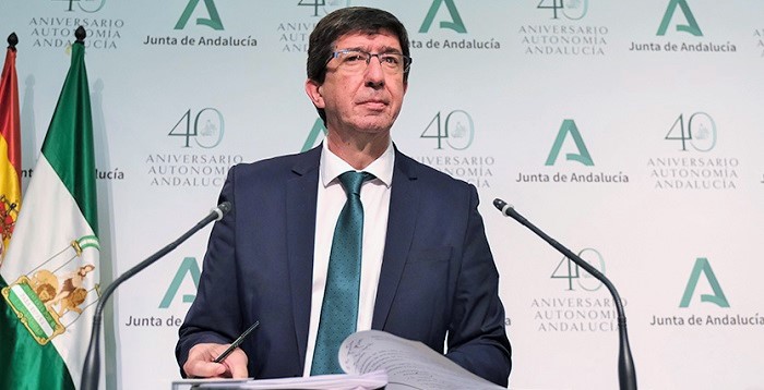 Juan Marín, vicepresidente de la Junta de Andalucía