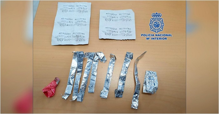 La Policía Nacional detiene en Motril a dos individuos por traficar con sustancias estupefacientes sirviéndose de un taxista