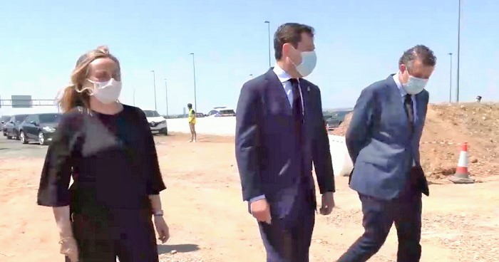 Moreno destaca que la obra pública retomada en mayo por la Junta generará casi 1.400 empleos