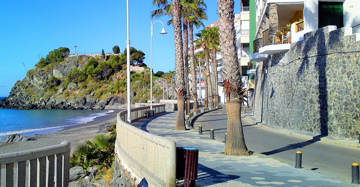 Paseo de La Caletilla en Almuñécar