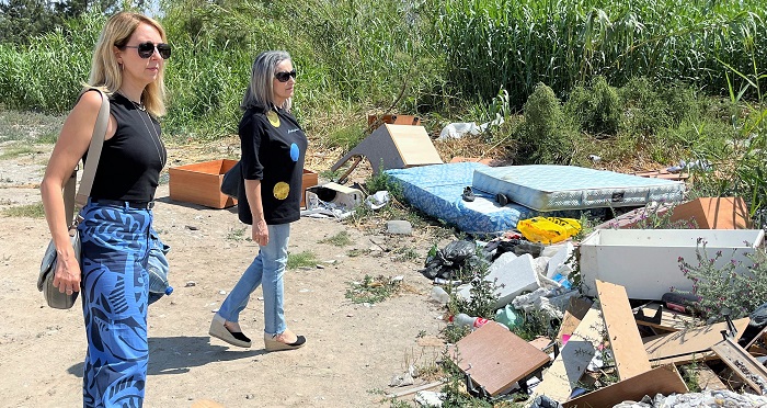 El PSOE denuncia «la alarmante situación de suciedad y de vertederos ilegales en el barrio del&nbsp;Varadero»